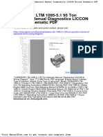 Liebherr LTM 1095 5-1-95 Ton Operator Manual Diagnostics Liccon Wiring Diagram