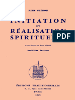 Initiation Et Réalisation Spirituelle (Guénon René) (Z-Library)