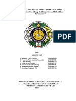 Pencemaran Tanah Akibat Sampah Plastik (Kelompok 3)