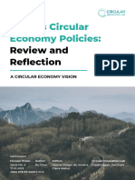 China's Circular Economy Policies - Review and Reflection