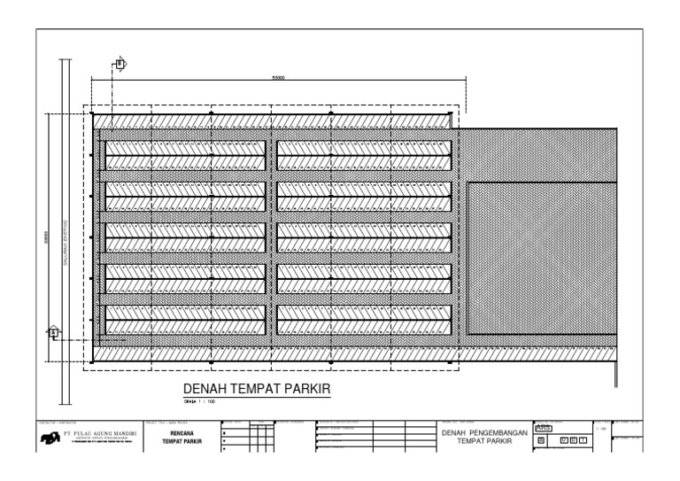 DENAH TEMPAT PARKIR | PDF