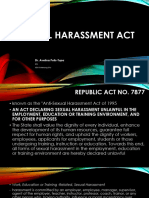 Sexual Harassment Act