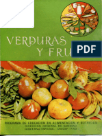 Verduras y Frutas FAO 1971