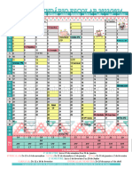 Calendário Escolar Ano Letivo 2023-2024 - SEMESTRES