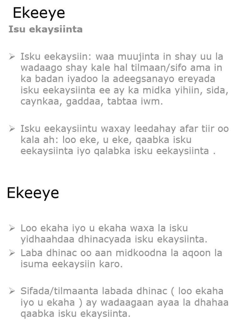 Ekeeye | PDF