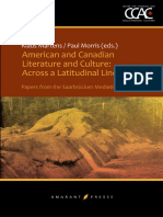 American and Canadian Literature and Culture - Across A Latitudinal Line. Papers From The Saarbrücken Mediation Project