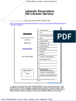 Liebherr Hydraulic Excavators Er900 Er942 Litronic Service Manuals