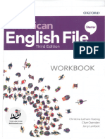 American English File Starter Work Book 3rd Edition