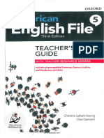 American English File 5 Teachers Book 3rd Edition