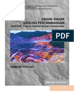 Dasar-Dasar Geologi Pertambangan