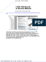 Man Truck TGX Tgs Euro6 Schematic Service Manual