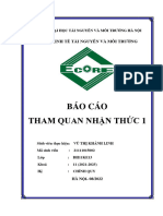 báo cáo Tham quan nhận thức 1