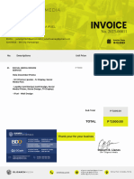 Invoice For Hola - Oct 01 - Oct 15