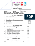 QP CA II Internal Cse &it