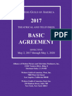 2017 Writers Guild of America Theatrical and Television Basic Agreement