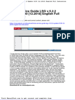 Linde Service Guide LSG V 5 2 2 Update 0130-12-2018 English Full Instruction