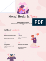 Mental Health in Teenagers