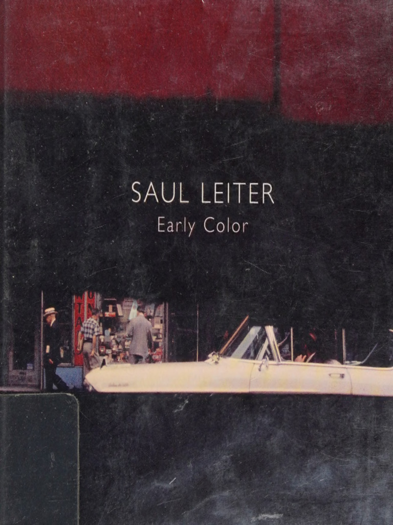 アート・デザイン・音楽 SAUL LEITER Early Color First edition Saul Leiter: Early Color (Signed) — bookdummypress