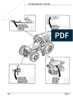 Massey Ferguson MF 3680 TRACTOR Service Parts Catalogue Manual (Part Number 1637189)