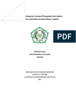 Analisis Kelayakan Investasi Pengadaan Alat Angkut Material Untuk Meminimalkan Biaya Logistik