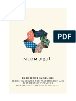NEOM-NWA-TGD-2021-004 Design Guideline For Transmission and Distribution Pipelines