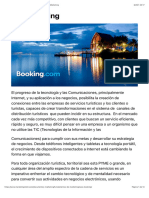 Caso Booking, Marketing Turístico - Tendencias Del Marketing