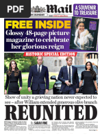 DailyMail 20220911 | PDF | Elizabeth Ii | Monarchy