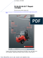 Manitou Msi 20-25-30 35 T Repair Manual 647473en