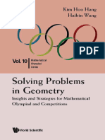 Solving Problems in Geometry Insights and Strategies for Mathematical