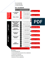 Updated Calendar - 5TH Year Studio