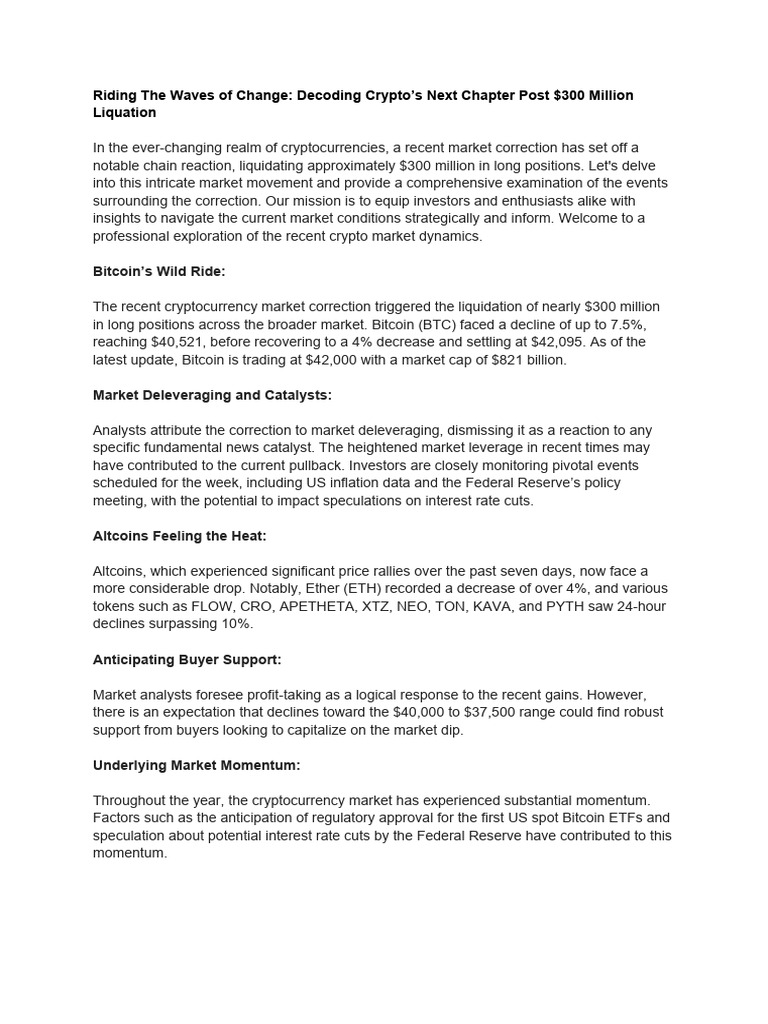 Riding the waves of change decoding pdf cryptocurrency bitcoin