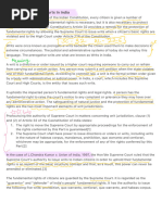 Writ Jurisdiction of Courts in India