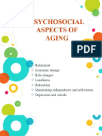 Psychosocial, Cognitive Aspects of Aging