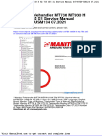 Manitou Telehandler Mt730 Mt930 H Ha 75k St5 s1 Service Manual 647987en Usm134!07!2021