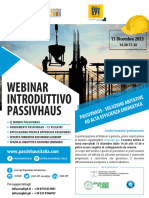 Locandina Webinar Introduttivo Passivhaus Del 13-12-2023