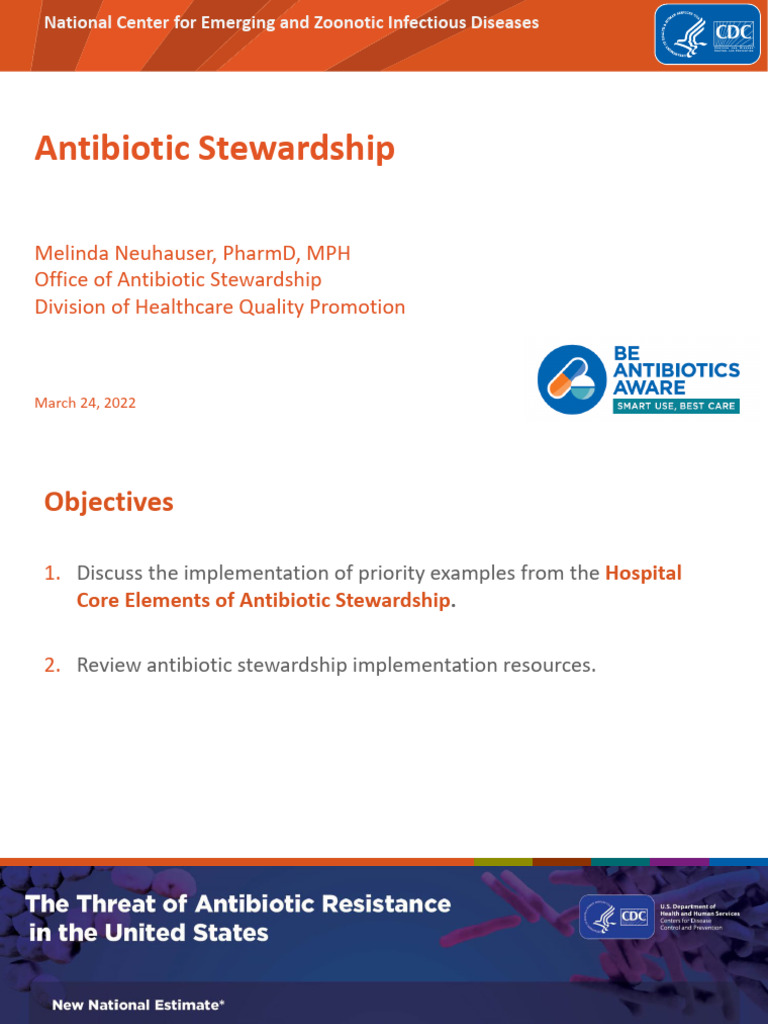 Antibiotic Stewardship 508 Pdf Health Economics Health Care