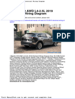 Mazda Cx9 Awd l4 2 5l 2019 Electrical Wiring Diagram
