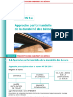 Approche Performantielle de La Durabilité Des Bétons: Session 9.4