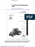 Mccormick Tractor XTX Workshop Manual de en