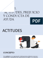 Tema 11. Actitudes, Prejuicios y Conducta de Ayuda - Alumnos