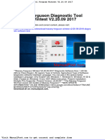 Massey Ferguson Wintest v2!20!09 2019 Diagnostic Software DVD