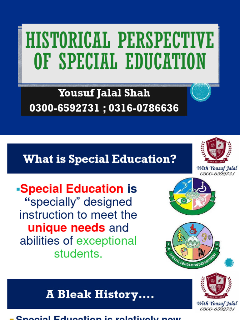 HISTORICAL DEVELOPMENT OF SPECIAL EDUCATION IN INDIA visual data 3