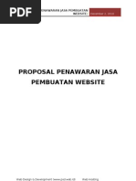 Proposal Penawaran Jasa Pembuatan Website