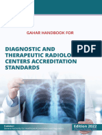 Gahar Handbook For Diagnostic and Therapeutic Radiology Centers Accreditation Standards 5