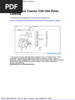 Mccormick Tractor c50 c60 Parts Catalog