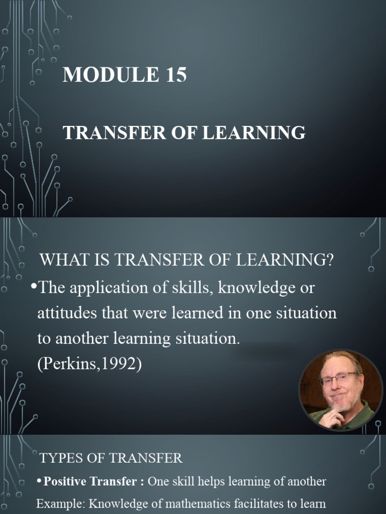 Module 15 Transfer Of Pdf