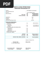 Surat Perjanjian Penyelesaian Pembayaran
