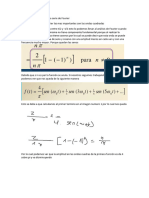 Ideas Que Obtenemos de La Serie de Fourier