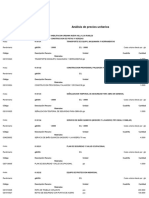 Análisis de Precios Unitarios: Partida