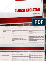 Linsek Desember Evaluasi Kegiatan